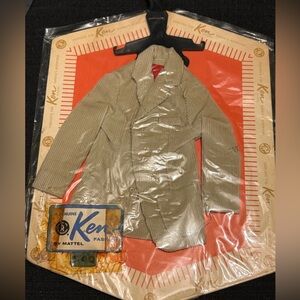 Vintage Ken 1961 Ken Barbie Fashion Pak Sporty Corduroy Jacket Blazer